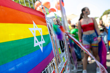 Haifa, Israel - Pride Parade. June 24, 2022