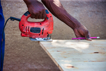 African carpenter