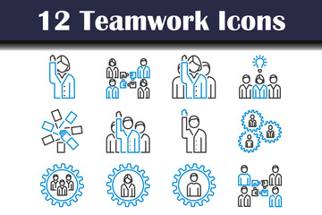 Teamwork Icon Set
