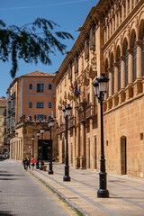 Fototapeta na wymiar palacio de los condes de Gómara, siglo XVI, Soria, Comunidad Autónoma de Castilla, Spain, Europe
