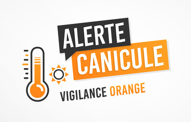 Alerte canicule, vigilance orange
