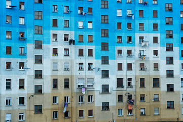 Workers' housing facade. Bilbao