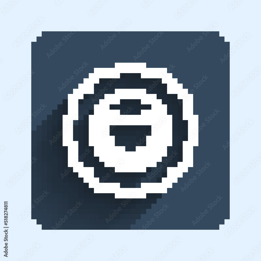 Poster white line bottle opener icon isolated with long shadow background. blue square button. vector