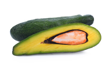 Avocado isolated on a white background