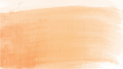 Orange watercolor background for your design, watercolor background concept, vector.
