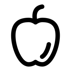 apple line icon