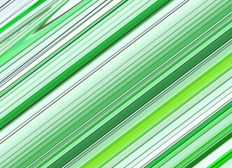 patterns and grid designs in vivid green and blue colours on a plain white background
