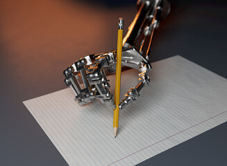 Mechanical Hand Drawing