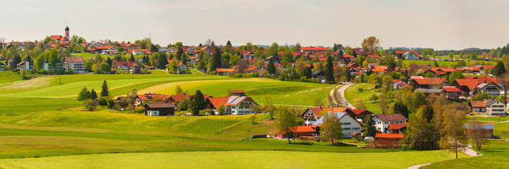 Panorama Landschaft im Allgäu