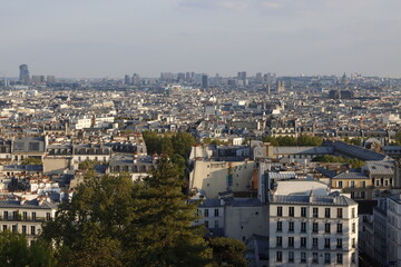 Panoramic view of Paris