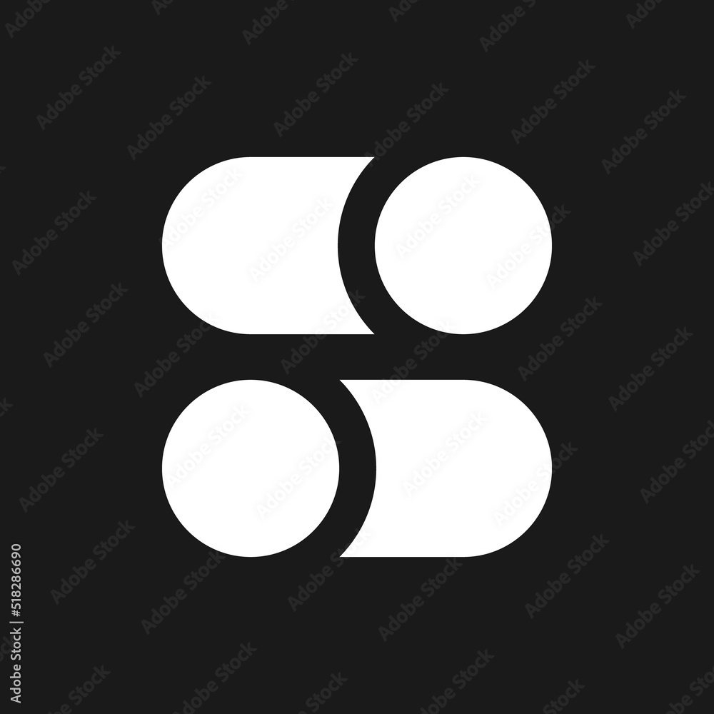 Poster switch on and off buttons dark mode glyph ui icon. changing settings. user interface design. white s