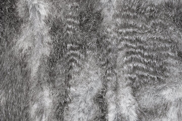 Faux fur grey wool abstract pattern nature skin soft warm fluffy background texture