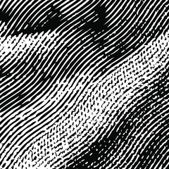Vector graphic of engraving grunge texture. Abstract monochrome wavy etching background. Drawn hatching lines. Can used for Poster, and banner template. vector eps10.
