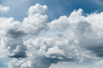 blue sky with cloud