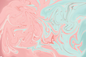 Abstract Pink Blue Liquify Background Wallpaper
