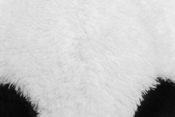 Black and White Animal Texture Natural Background Pattern Panda Design Print Abstract
