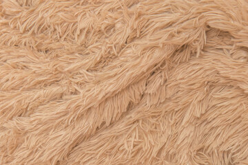 Brown beige fur wool abstract pattern nature skin soft warm fluffy background texture plaid
