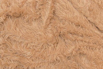 Brown beige fur wool abstract pattern nature skin soft warm fluffy background texture plaid
