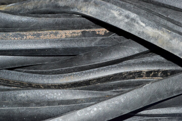 close up of rubber texture background