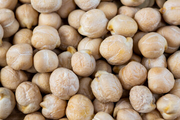 背景素材　ヘルシーな食材　ひよこ豆