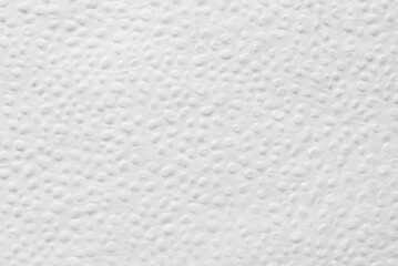 A sheet of clean white structured tissue paper as background