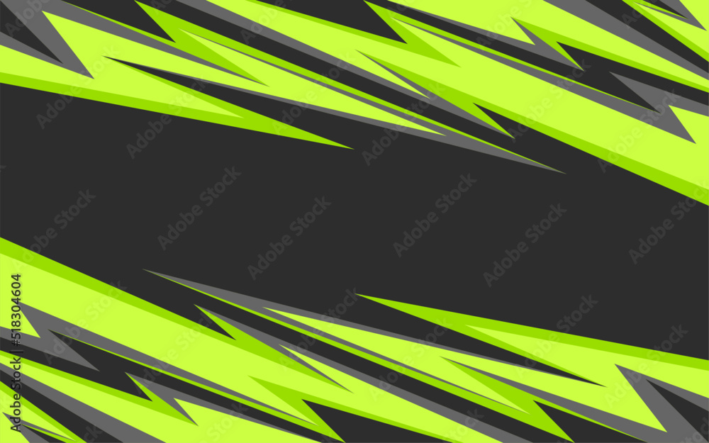 Poster abstract background with gradient sharp and spikes pattern. abstract racing ornament