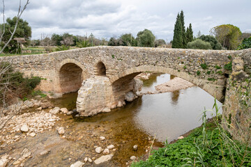 Pont Romà, Puente Romano sobre el torrente de Sant Jordi, 