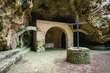 cueva de Sant Marti, Alcudia, Mallorca, Balearic Islands, Spain