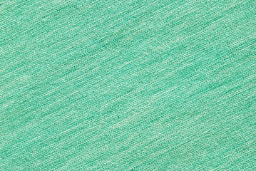 Soft light blue melange cotton fabric texture or background