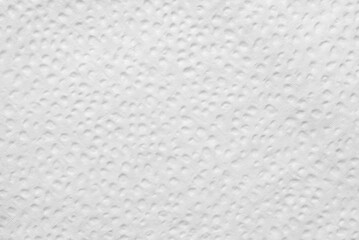 A sheet of clean white structured tissue paper as background