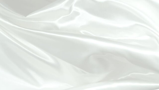 Super slow motion of velvet silk cloth flowing by wind, filmed on high speed cinematic camera at 1000 fps.