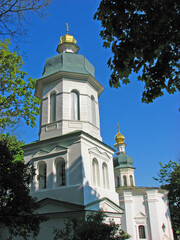 Fototapeta na wymiar Ilyinsky Church in Chernigov, Ukraine 