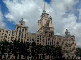 Fototapeta premium Moscow is the capital of Russia, a Federal city, the administrative center of the Central Federal district, and the center of the Moscow region.