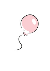 Różowy balon © Monika Janiak-Klicha