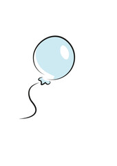 Niebieski balon © Monika Janiak-Klicha