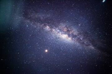 Milky way. Star background