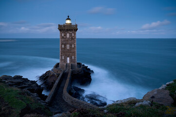 Phare de Kermorvan en Bretagne