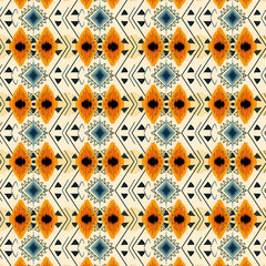 background,hand drawn zigzag stripes, mexican, american ethnic backgrounds, orange vintage background, ornaments, textiles, wrappers, packaging etc.