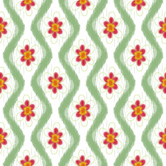 Fototapeta na wymiar backgrounds, hand drawn floral, mexican, american ethnic backgrounds, white background, ornaments, textiles, wrapping paper, packaging etc.