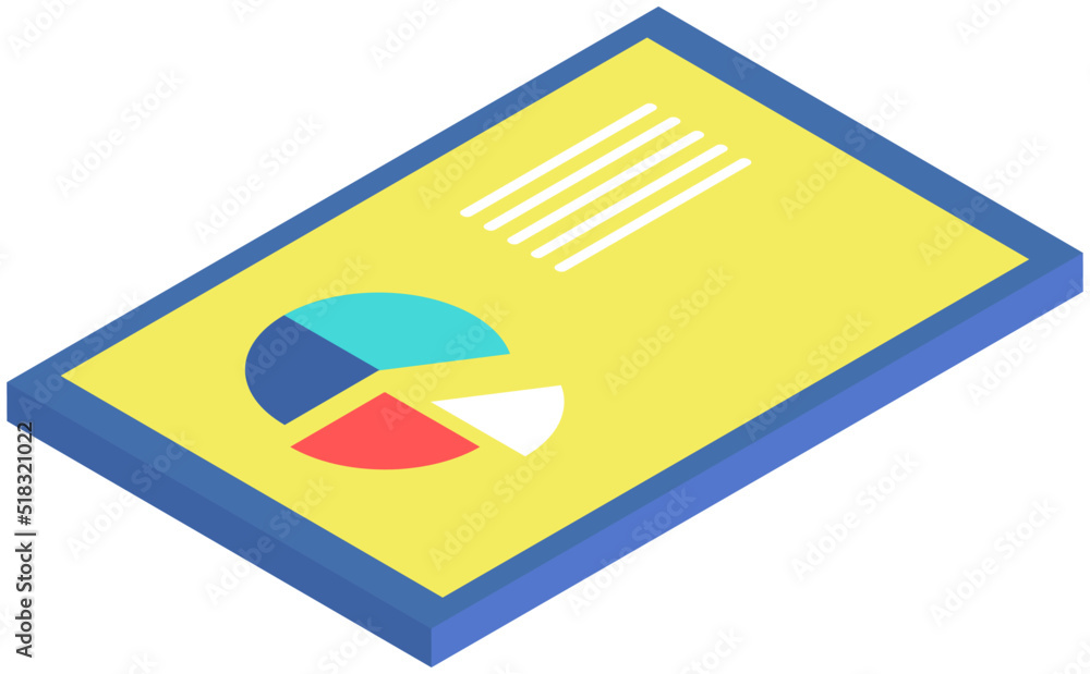 Poster infographic chart vector template. annual statistics curve graph design. market data diagrams. graph