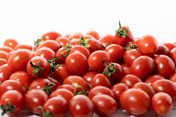 Fresh and wholesome red cherry tomatoes