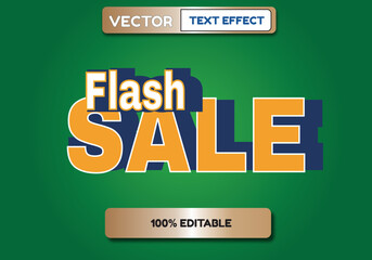 flash sale text effect 