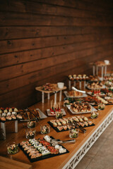 Table top view of spicy food stock photo.
