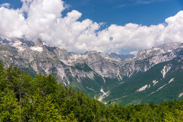 landscape with clouds