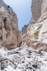 Fototapeta na wymiar pumice canyon
