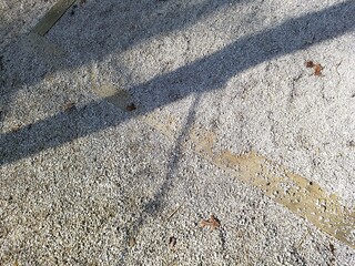 Gravel texture with shadow