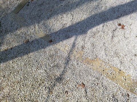 Gravel texture with shadow