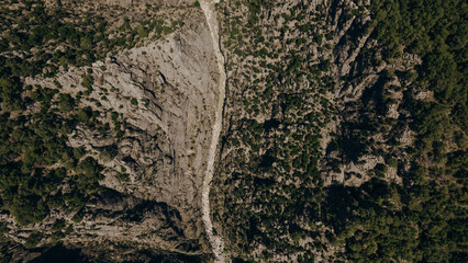 Koprulu Canyon National Park. Bridge and water resources. Manavgat, Antalya, Turkey.