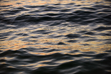 Beauty summer beach, sea or ocean nature. Scenic sea landscape. Calm sea water.