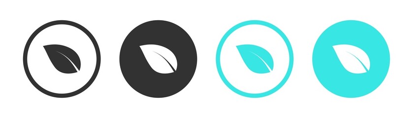 edit leaf icon. Create modify leaf sign button. leaf icon. Vector.